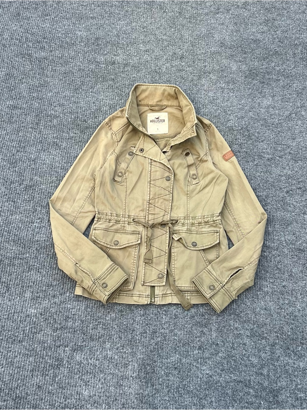 Hollister Military Khaki Jacket